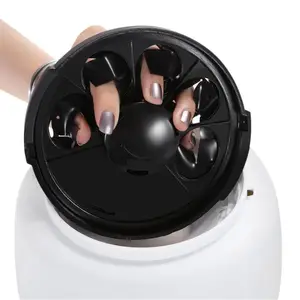 Electric Nail Polish Glue Cleaner Removal Cleanser Tool Easily Electric Steam Resurrection Nail Tools Nail Gel Polish Remover