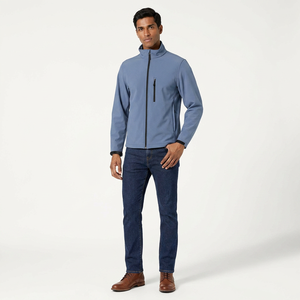 High Quality Professional Softshell and Hard Shell <b>Jackets</b> for Men Stand Collar <b>Waterproof</b> for <b>Winter</b> Rain Outdoor Use - Product Image 1