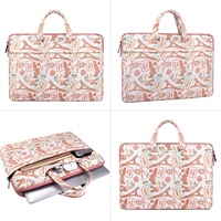 Sac à main multifonctionnel avec motif imprimé, sac d'affaires pour ordinateur portable de 13 14 15.4 pouces