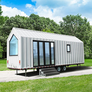 EN-1090 Petite Maison <span class=keywords><strong>Plage</strong></span> Retraite Petite Maison sur Roues <span class=keywords><strong>avec</strong></span> Chambre <span class=keywords><strong>à</strong></span> Coucher Salle <span class=keywords><strong>de</strong></span> Bain Camping en Plein Air - Product Image 1