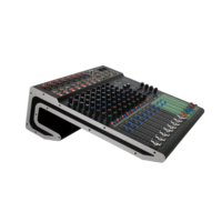[Stock CN] Console de mixage audio professionnelle Accuracy Pro Audio MX8DSP 8 canaux, système audio, mixeur audio numérique professionnel avec écran LED