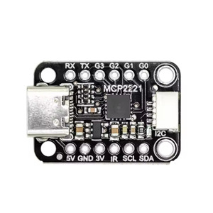บอร์ด MCP2221A USB เป็น GPIO 5V 3V I2C UART พร้อมขั้วต่อไมโครยูเอสบีสำหรับการสร้างต้นแบบ - Product Image 1
