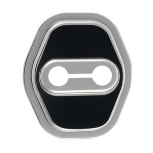 Huanyue Door <b>Lock</b> Protective Cover TPU Electroplated Silver 360 Degree Protection For Baojun Cars - Product Image 2