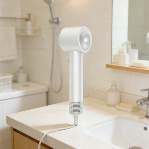 <span class=keywords><strong>Secador</strong></span> de pelo de iones de gran oferta, salón profesional, 1400W, nuevo diseño minimalista, ventilador potente de bajo ruido, <span class=keywords><strong>secador</strong></span> de pelo <span class=keywords><strong>rizado</strong></span> de aire frío y caliente - Product Image 3