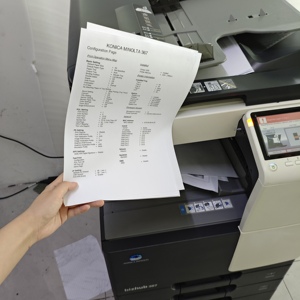 Used <strong>Konica</strong> <strong>Minolta</strong> Bizhub 227/287/367 Office Equipment 3-in-1 <strong>Laser</strong> Copier <strong>Printer</strong> A3 Max Print Black White Photocopy Machine - Product Image 5