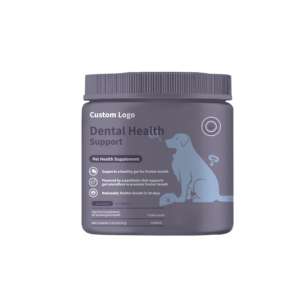 Polvo para la Salud Dental de Perros con Probióticos y Perejil para un <span class=keywords><strong>Aliento</strong></span> Fresco y Control de la Placa, Apoyo para <span class=keywords><strong>el</strong></span> Cuidado Bucal - Product Image 1