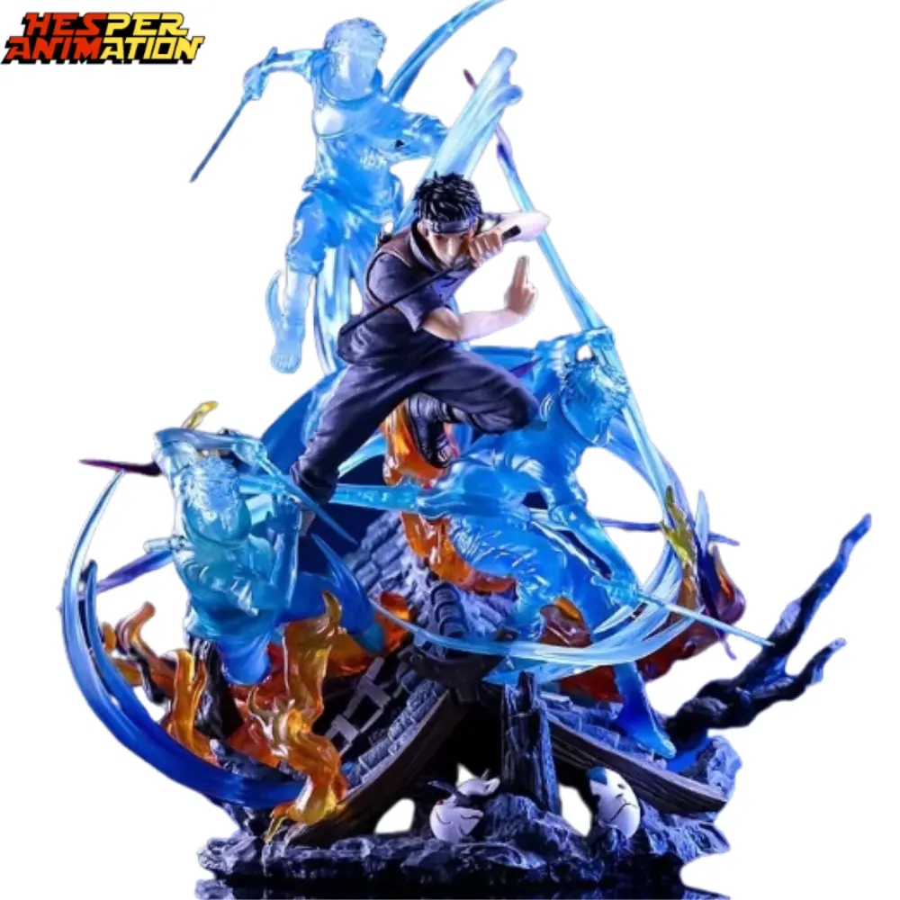 2023 New Narutos Figure High Quality Anime Character Uchiha Shisui Glowing Assembled Figure Narutos Anime Action Figure