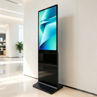 Affichage numérique interactif intérieur avec écran tactile mural pour l'auto-service : Optimisez l'efficacité publicitaire
