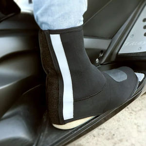 Couvre-chaussures de cyclisme en néoprène tout-terrain pour moto, tenue au chaud en hiver - Product Image 5