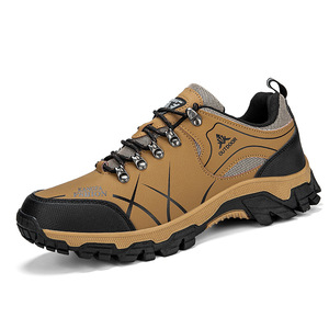 Chaussures de randonnée pour hommes, tige synthétique, semelle extérieure en caoutchouc, doublure en mesh respirant, toutes saisons, taille 14, trekking en plein air - Product Image 1