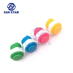 Vendita calda 24mm migliore vite a pulsante Arcace nel tipo 28mm pulsanti interruttore a pulsante rotondo parti Arcade - Product Image 2