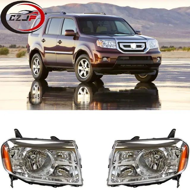 CZJF Auto Parts Factory Price Headlight For Honda Pilot 2009 33100-SZA-A01 33150-SZA-A01