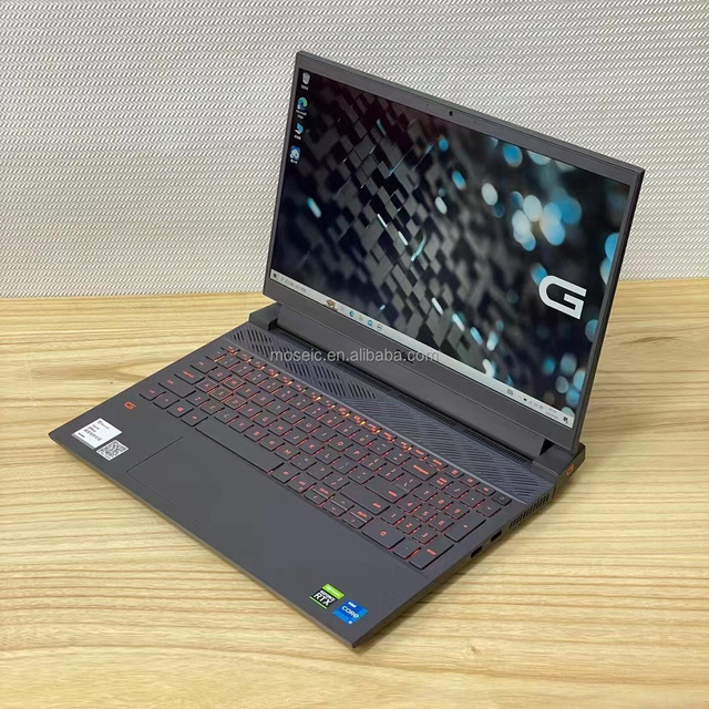 Hot Sell for Del-l G15 5511 I7 11870 RTX 3060 (6G) 16G 512G SSD 15.6Inch Used Gaming Laptop Wholesale Low Price Student Computer