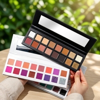 Palette de fards à paupières OEM en gros, maquillage personnalisé de haute qualité, longue tenue, waterproof