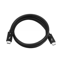 Compatible Thunderbolt 40Gbps 8K @ 60Hz 100W PD Charge rapide Type-C Male-to-Male 4-Cable Dock pour GPU Electronics