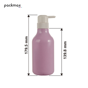 350ml PET Frosted <b>Pump</b> <b>Bottle</b> for Shampoo Shower Gel Body Lotion - Refillable Plastic <b>Dispenser</b> Container Wholesale - Product Image 4