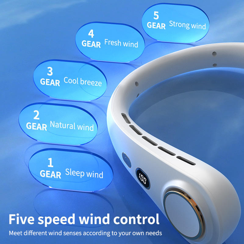 2026 Best Seller 1500mAh Bladeless Neck Fan - Image 5