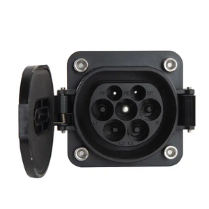 <span class=keywords><strong>Prise</strong></span> d'obturateur 32a 22kw Type 2 entrée de la station de charge EV <span class=keywords><strong>T2</strong></span> <span class=keywords><strong>prise</strong></span> femelle d'alimentation de <span class=keywords><strong>voiture</strong></span> pour chargeur électrique - Product Image 5