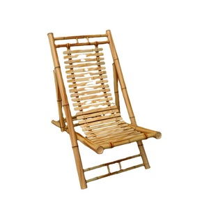 Bamboo <b>Recliner</b> <b>Chair</b> 60x32x110cm <b>Folding</b> Tilting Outdoor Beach <b>Chair</b> Handmade <b>Garden</b> Furniture - Product Image 5