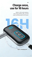 Adaptateur Bluetooth sans fil J39 Mini pour voiture, streaming musical, kit mains libres, récepteur audio Bluetooth 3,5 mm avec micro intégré