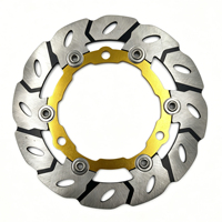 Disque de frein arrière flottant personnalisé pour Yamaha NMax 125 250 300 usiné CNC
