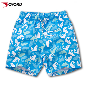 Bolsillo moda secado rápido transpirable rayas nadar baño de <span class=keywords><strong>playa</strong></span> para hombre Pantalones cortos - Product Image 1