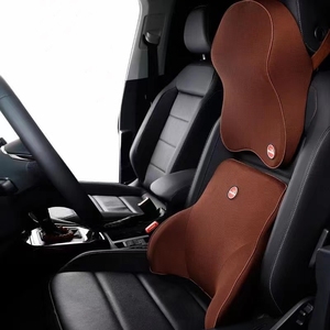 หมอนรองคอในรถยนต์ หมอนรองหลังแบบโฟม หมอนรองศีรษะในรถยนต์แบบเมมโมรี่โฟม ใช้ได้ทุกฤดู - Product Image 1