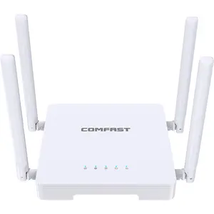 COMFAST CF-N1 מהיר מהירות 300Mbps Wireless-n RJ45 יציאת 2.4GHz WiFi אותות בוסטרים רשת נתב