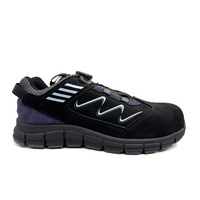 Chaussures de sécurité MaxiTough respirantes, basses, antidérapantes, en caoutchouc EVA, pour ouvriers, en daim, pour la soudure, la construction lourde, confortables
