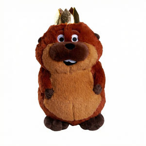 Nuevo Hoppers <span class=keywords><strong>Super</strong></span> Soft Plush Beaver Transformation Plan, Muñeco <span class=keywords><strong>de</strong></span> Peluche con Relleno <span class=keywords><strong>de</strong></span> Algodón PP, Muñeco <span class=keywords><strong>de</strong></span> Película - Product Image 3