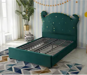 패브릭 침대 더블 침대 디자인 침대 어린이