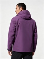 Vêtements de randonnée unisexes 3 en 1, veste à capuche chaude grande taille, imperméable et coupe-vent pour la chasse urbaine, la marche, le vélo, la moto