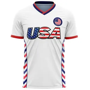 Custom New Design High Quality China Supplier Factory Top Quality Blank Soccer Jersey