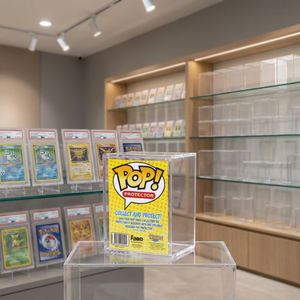 Caja Acrílica Moderna de 4 Pulgadas para <span class=keywords><strong>Funko</strong></span> Pop, con Tapa Magnética, Apilable, Transparente, para Protección y Exhibición de Coleccionables - Product Image 3