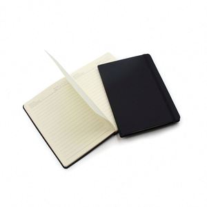 High Quality Eco Friendly Custom UV Printing Logo Leather Paper Hard Cover Slim <b>Stationary</b> Packaging Notebook - Product Image 3