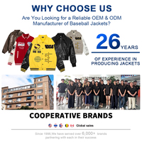 Veste universitaire en cuir pour homme, design 3D brodé sur mesure OEM, écologique, coupe-vent, style baseball pour l'extérieur
