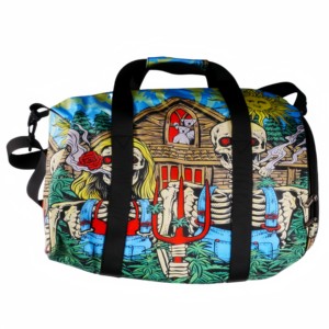 Sacs fourre-tout unisexes vintage les plus populaires, logo imprimé personnalisé, imprimés animaliers, polyester, capacité 20-37L, fermeture éclair étanche - Product Image 2
