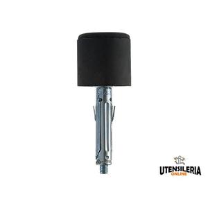 Pasador de acero SBS 9/11 con parachoques negro (25 piezas) - Product Image 3