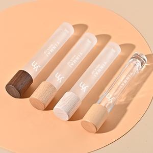 8ml Leere Mattierte Glas-<span class=keywords><strong>Roll</strong></span>-on-Flasche für Parfüm und Ätherische Öle mit Walnusskappe - Product Image 3