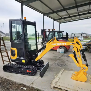 Excavadora frontal con envío gratis, motor Kubota de 3,5 toneladas, excavadora EPA, excavadoras pequeñas para granja, precios de 2 toneladas, Mini excavadora sobre orugas - Product Image 6