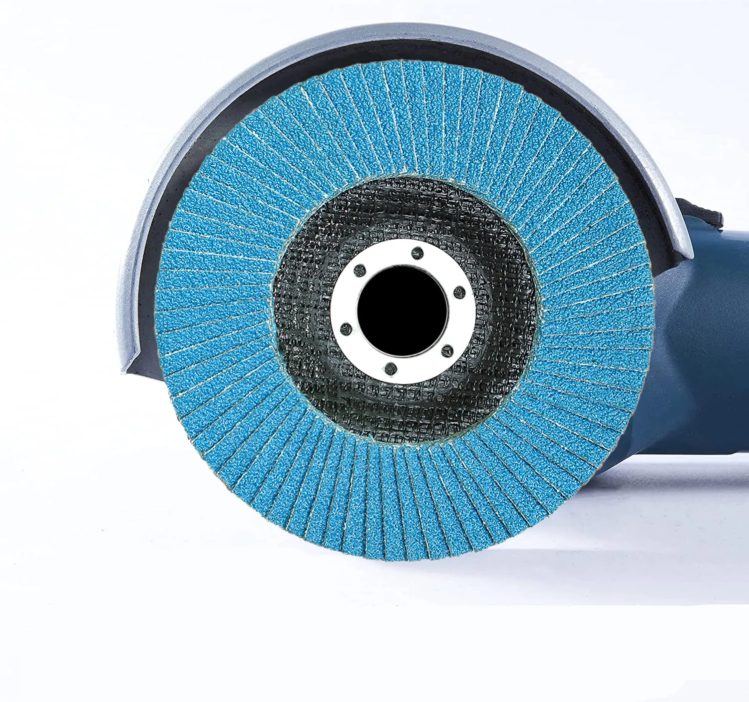 Hot Selling 125x22mm ZA Zirconia Sanding Disc Flexible Abrasive Flap Disc For Metal And Stainless Steela