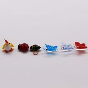 Figurines d'animaux de la mer en verre de cristal, bricolage fait main, à collectionner, décoration de maison, aquarium, pièces - Product Image 3