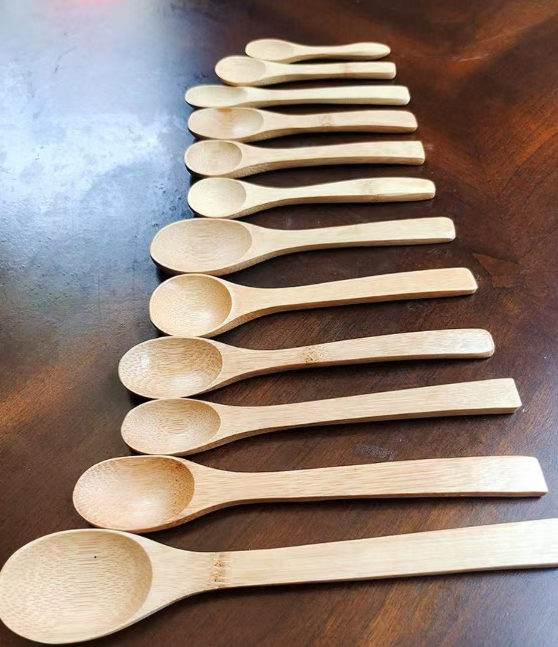 1/3pcs Mini Wooden Scoops Bath Salt Spoon Candy Fl... - Grandado - View #8