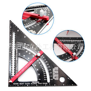Équerre d'angle en alliage d'aluminium de 7 pouces Mr Drill avec barre coulissante pour le travail du bois - Product Image 3
