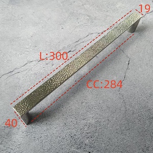 Tùy chỉnh búa tủ xử lý CC 107 284 430 rèn phòng tắm cửa kéo xử lý bạc xử lý - Product Image 4