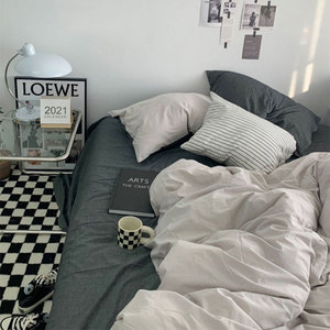 Hot Sale <strong>Double</strong> Spell Fashion Bedding Set Four Pieces <strong>Small</strong> Fresh Cotton <strong>Bed</strong> <strong>Sheet</strong> Quilt Cover <strong>Bed</strong> Cover Luxury <strong>Bed</strong> <strong>Sheets</strong> - Product Image 5