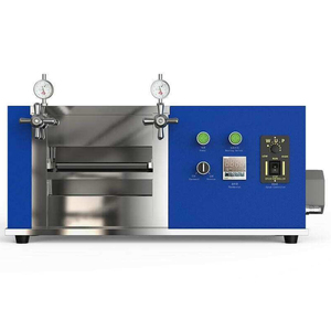 Machine de pressage rouleau à rouleau de laboratoire pour le calandrage à chaud des électrodes de batteries au lithium pour la recherche sur les films cellulaires - Product Image 2