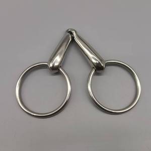 Nhiệm Vụ Nặng Nề Thép Không Gỉ <span class=keywords><strong>Snaffle</strong></span> <span class=keywords><strong>Bit</strong></span> Horse Nhẫn Rỗng Khớp Miệng Lỏng <span class=keywords><strong>O</strong></span> <span class=keywords><strong>Ring</strong></span> Horse <span class=keywords><strong>Bit</strong></span> Cho Cưỡi Ngựa Nguồn Cung Cấp - Product Image 2
