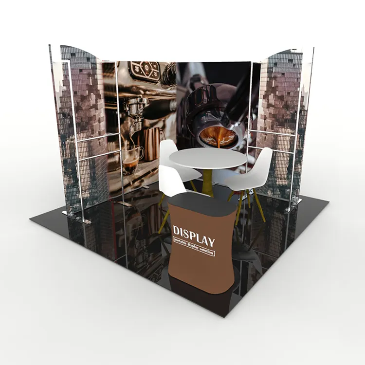 Display Booth Exhibition 10x10 Or 10 X 20 Exhibition Booth Aluminium Display Stands Exhibition System