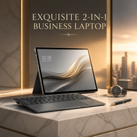 Ordinateur portable tactile 2-en-1 OEM en gros 14 pouces Intel N95 12 Go RAM SSD Windows 11 Famille WiFi 6 IPS 1920x1200 Boîtier Métallique Professionnel